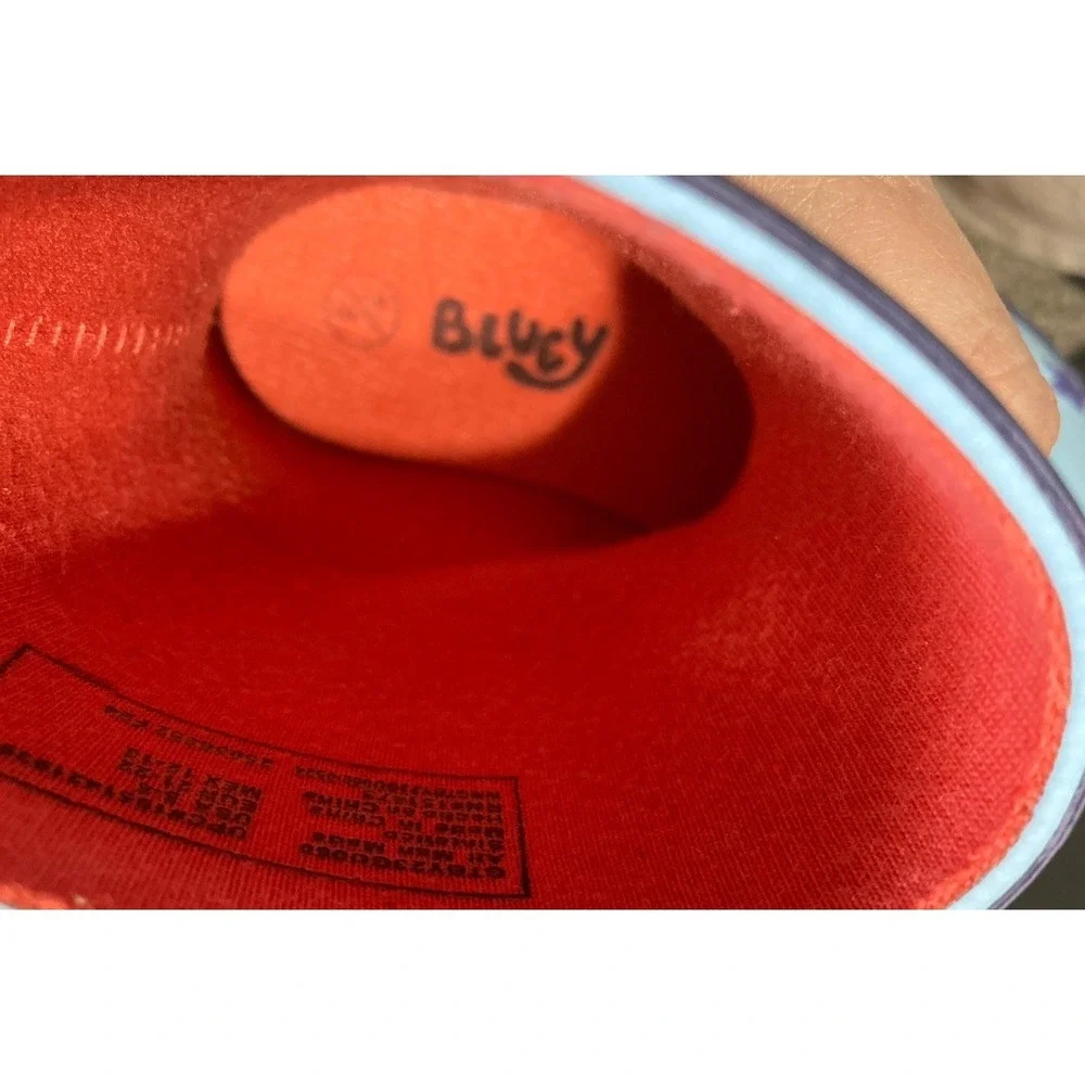Bluey Toddler Rain Boots Size 5/6 Kids Waterproof Rubber Wellies Balloon